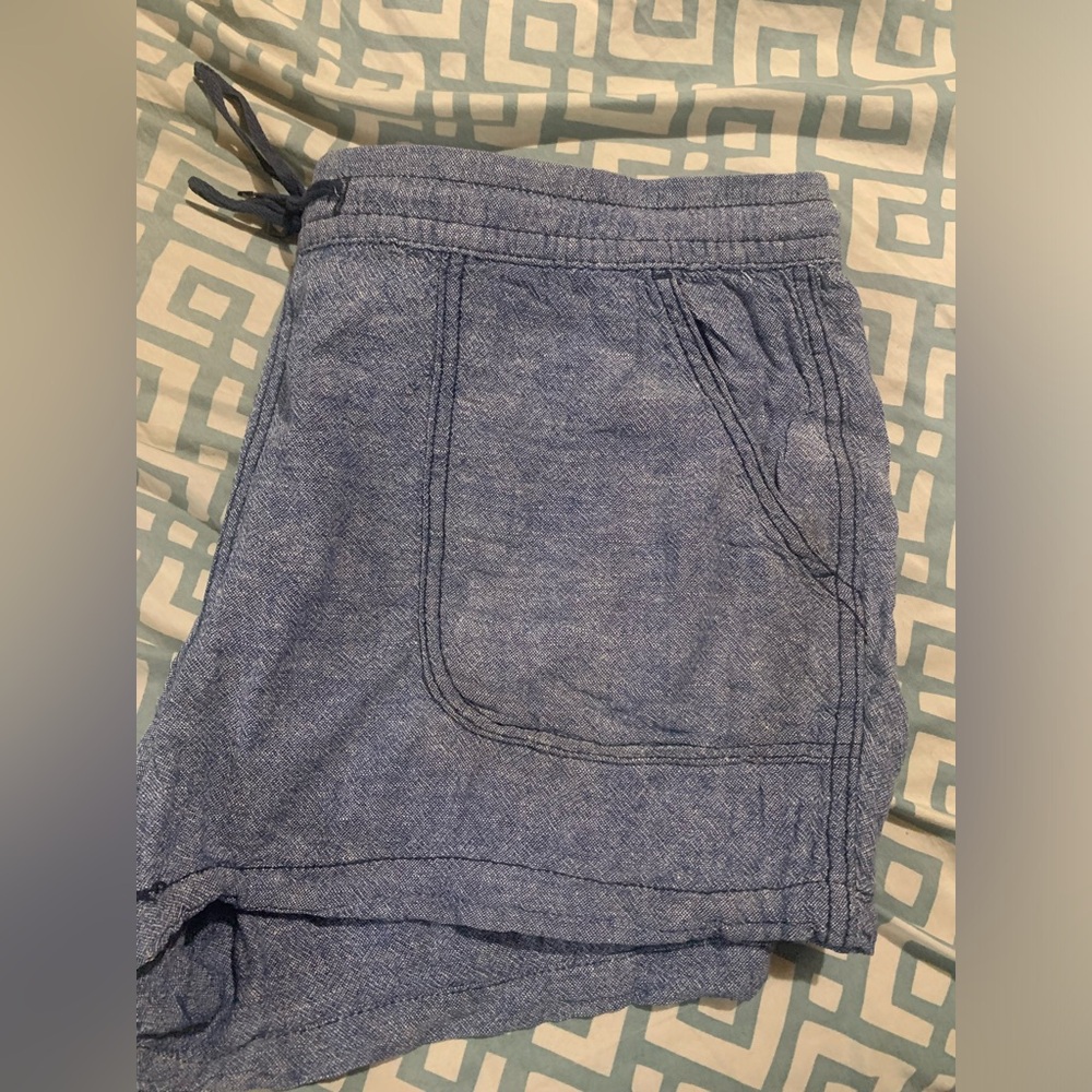 Blue shorts